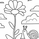 spring coloring pages